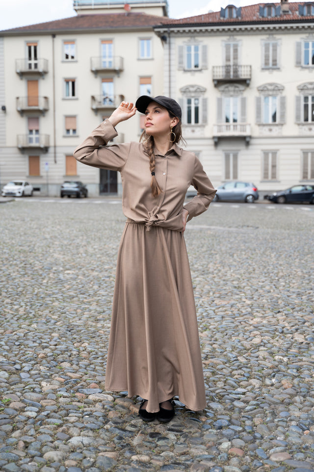 DORA gonna in fresco lana