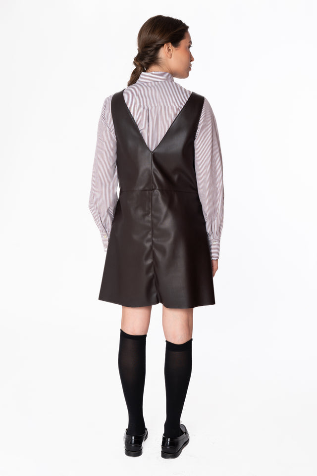 BREE vestito in ecopelle