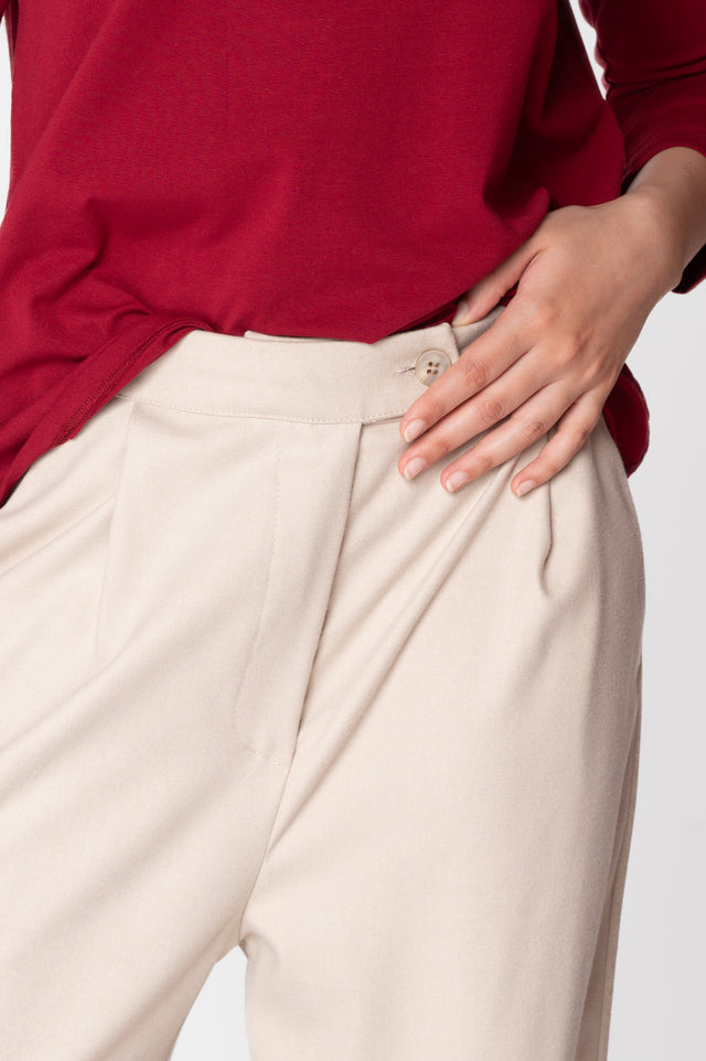 CAMILLA pantalone flanella