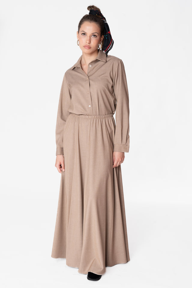 DORA gonna in fresco lana