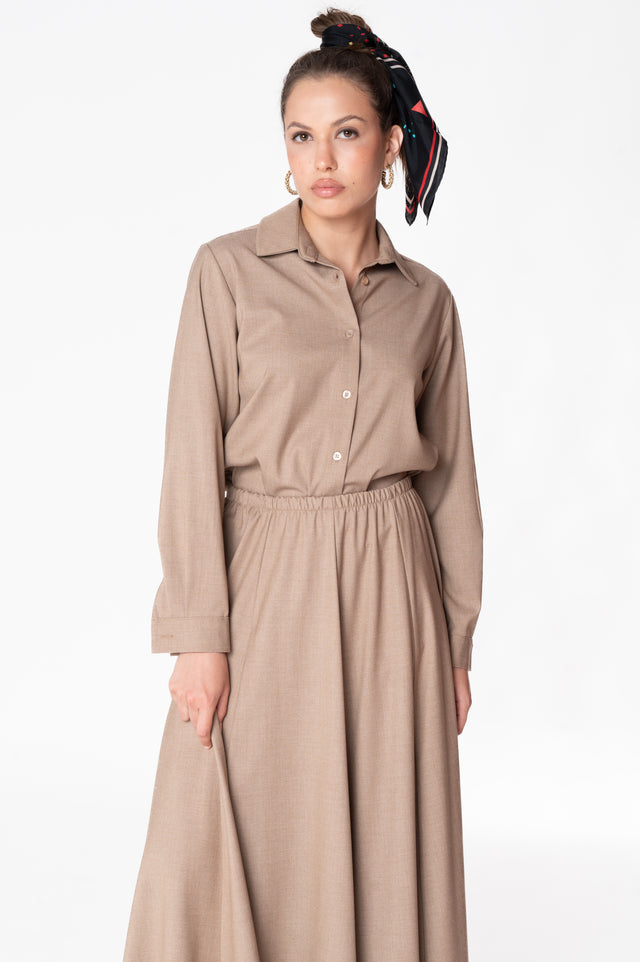 DORA gonna in fresco lana