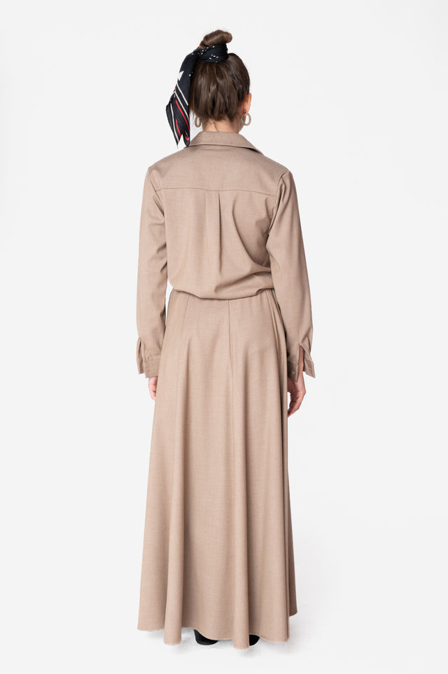 DORA gonna in fresco lana